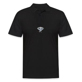 diamant - Polo Homme - noir - Devant - Kai (181cm)