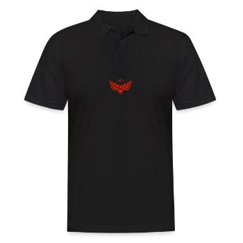 Totenkopf Shirt Skull Schädel - Männer Poloshirt - Schwarz - Vorne - Kai (181cm)
