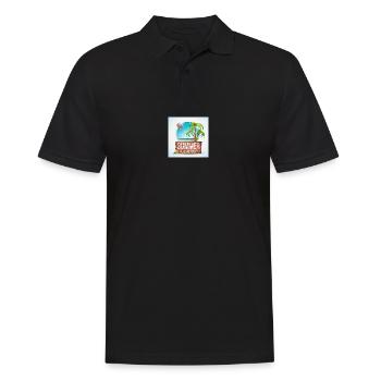 Summer Holidays Sommer Ferien Urlaub - Männer Poloshirt - Schwarz - Vorne - Kai (181cm)