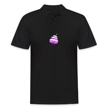 Gâteau d'anniversaire - Polo Homme - noir - Devant - Kai (181cm)