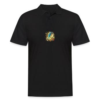 Martin-pêcheur - Polo Homme - noir - Devant - Kai (181cm)
