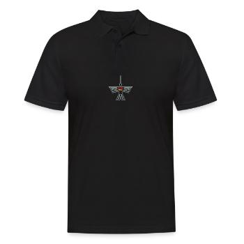 Inka Nazca Lines Condor Geoglyph Peru - Gift - Men's Polo Shirt - black - Front - Kai (181cm)