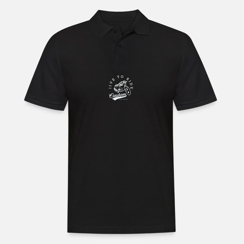 Aime monter - Polo Homme - noir