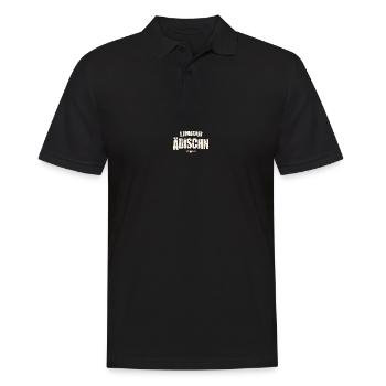 LIMIDID ÄDISCHN - Männer Poloshirt - Schwarz - Vorne - Kai (181cm)