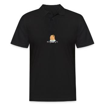 Ours de la police voiture véhicule de la progéniture cadeau - Polo Homme - noir - Devant - Kai (181cm)