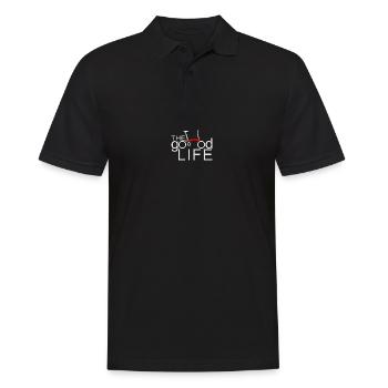 CHAINSTORY X Brompton The Good Life - Men's Polo Shirt - black - Front - Kai (181cm)