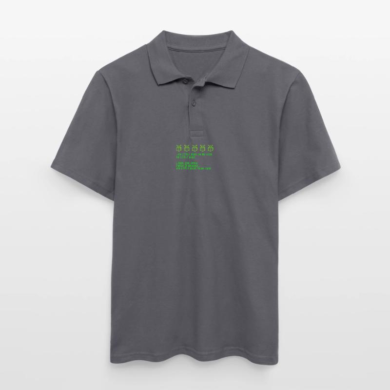 Debugging Programming Coding Programmer Joke Men's Polo Shirt