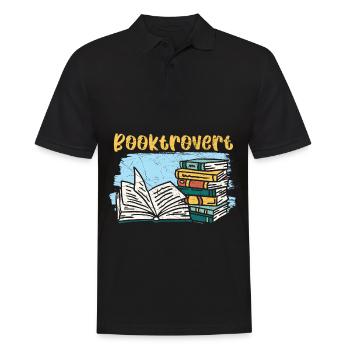 Lesen ist magisch Bücher lesen Buch lesen - Männer Poloshirt - Schwarz - Vorne - Kai (181cm)