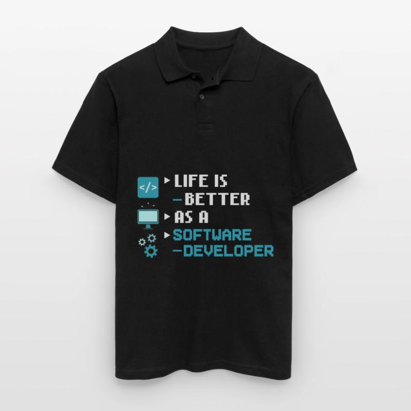 Software Development Software Developer Developer Men's Polo Shirt