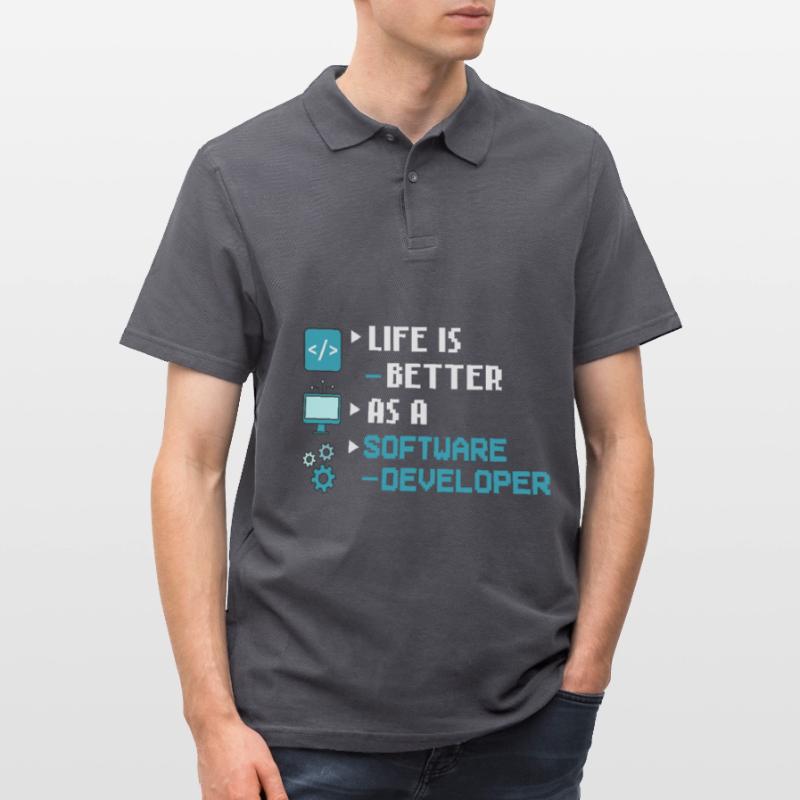 Software Development Software Developer Developer Men's Polo Shirt