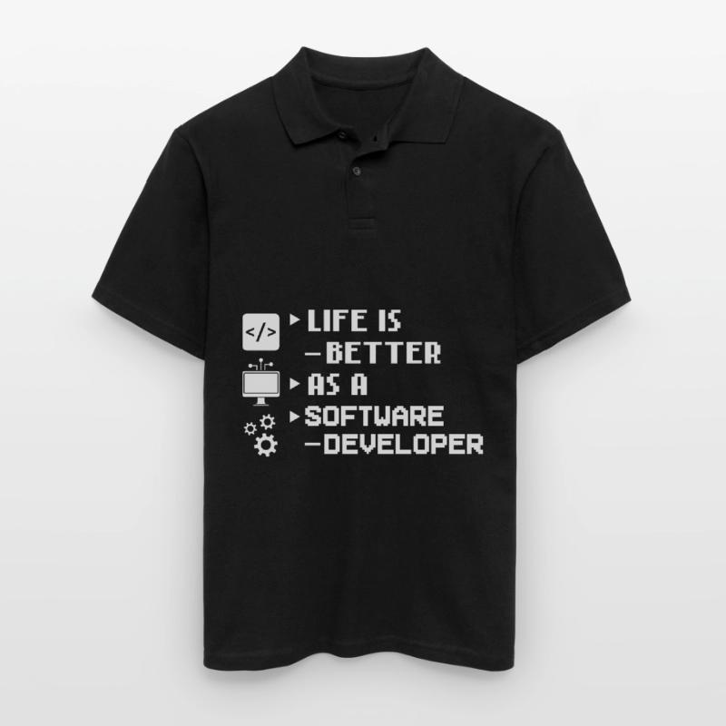Software Development Software Developer Developer Men's Polo Shirt