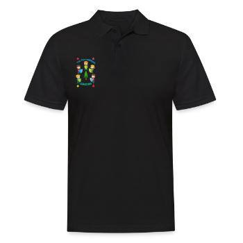 Les gardiens des arbres - Polo Homme - noir - Devant - Kai (181cm)