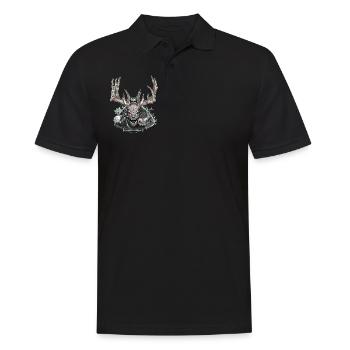 Cernunnos - Men's Polo Shirt - black - Front - Kai (181cm)