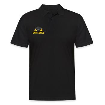 Doux et sauvage - Polo Homme - noir - Devant - Kai (181cm)