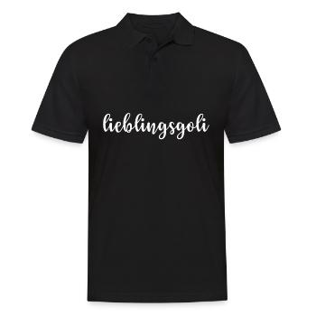 Goli Geschenk Lieblingsgoli Firmgoli Taufgoli - Männer Poloshirt - Schwarz - Vorne - Kai (181cm)