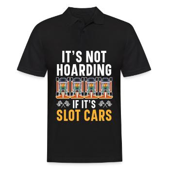 Ce n’est pas thésauriser quand c’est des voitures à sous Slot Ra - Polo Homme - noir - Devant - Kai (181cm)