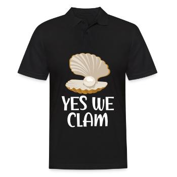 Oui We Clam Shell Collection Shells Beach Combs - Polo Homme - noir - Devant - Kai (181cm)