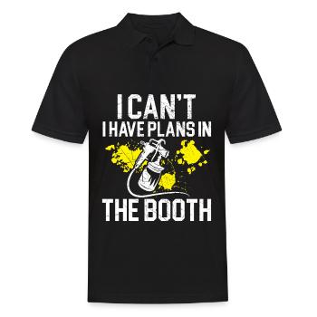 It's not a barrel, it's a flow indicator body - Men's Polo Shirt - black - Front - Kai (181cm)