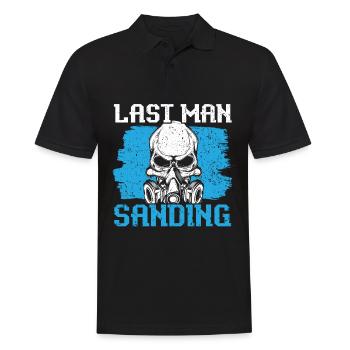 Injecting cars is my cardio training body - Men's Polo Shirt - black - Front - Kai (181cm)