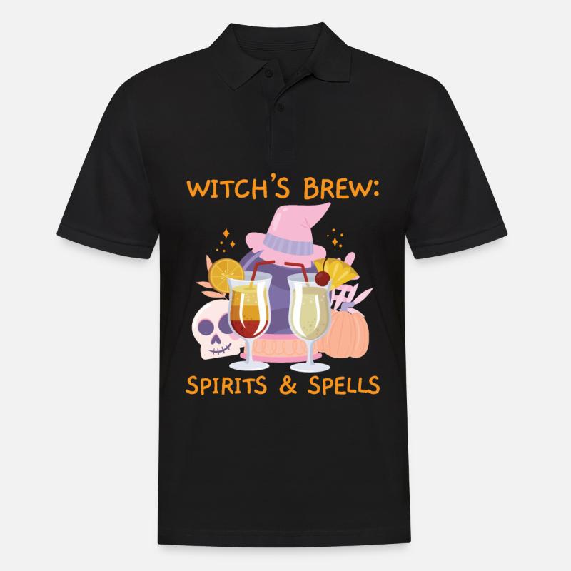 Witch's Brew: Spirits & Spells Bartender - Polo da uomo - nero