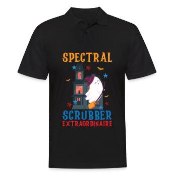Épurateur spectral extraordinaire gardien Bonjour - Polo Homme - noir - Devant - Kai (181cm)