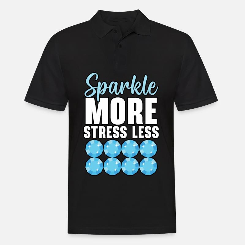Diamantmalerei Handwerkszeug Diamantmaler - Männer Poloshirt - Schwarz