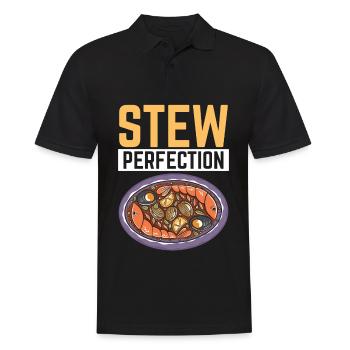 Cioppino Lover Foodie Nourriture Mer Américaine - Polo Homme - noir - Devant - Kai (181cm)