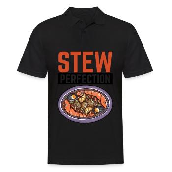 Cioppino Lover Foodie Nourriture Mer Américaine - Polo Homme - noir - Devant - Kai (181cm)