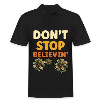 Songtexte Musikliebhaber Songwriter Musikfestival - Männer Poloshirt - Schwarz - Vorne - Kai (181cm)