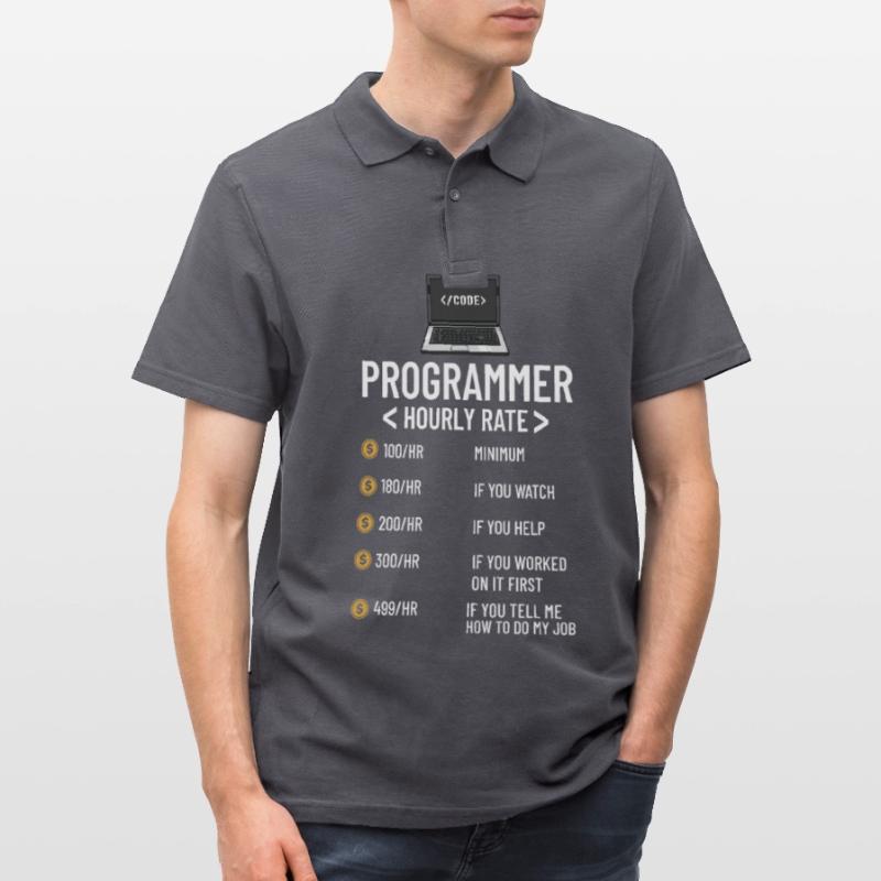 Programmer Programming Computer Developer Pc Men's Polo Shirt