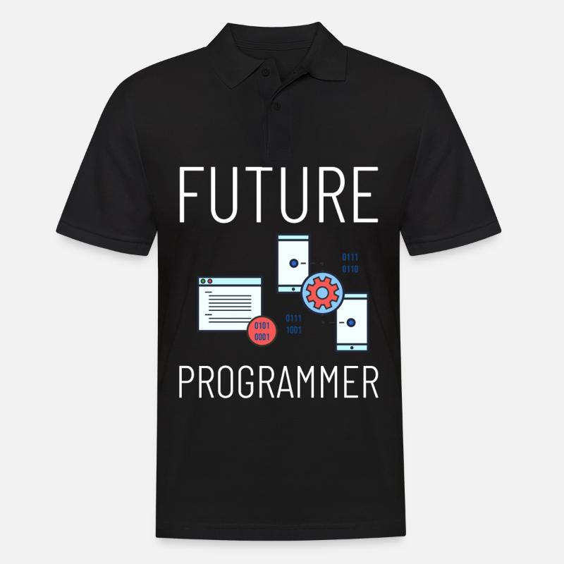 Programmierer Programmieren Computerentwickler Pc - Männer Poloshirt - Schwarz