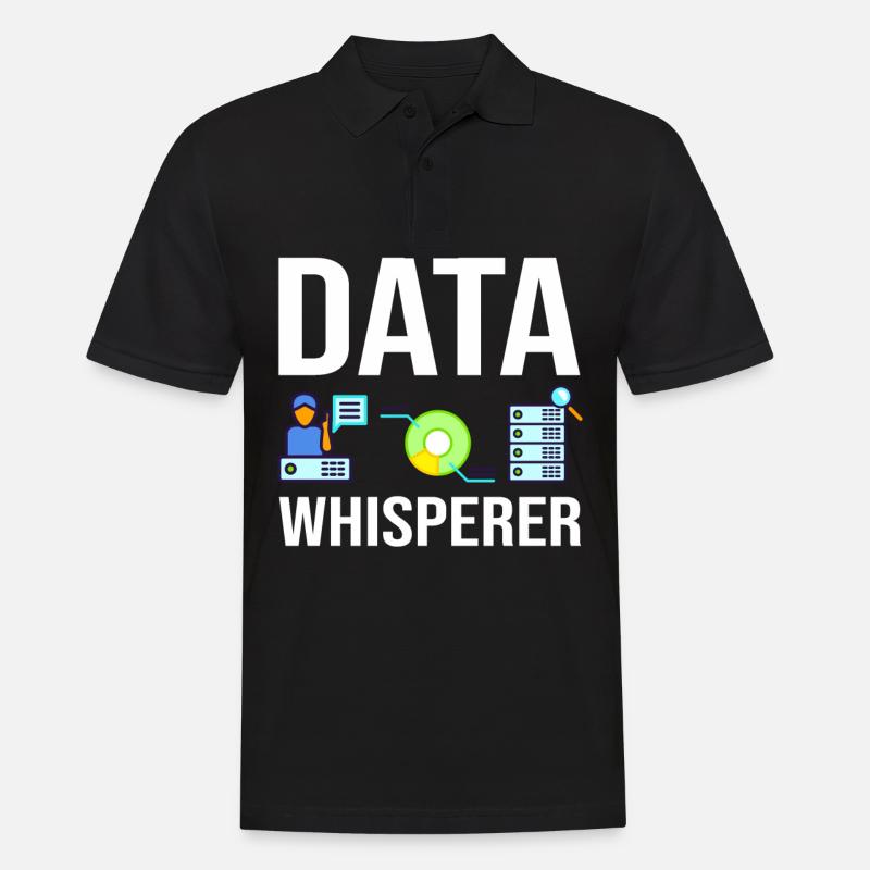 Data Scientist Data Science Science - Polo Homme - noir
