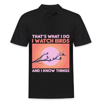 Ornithologue Ornithologue Ornithologue Ornithologue - Polo Homme - noir - Devant - Kai (181cm)