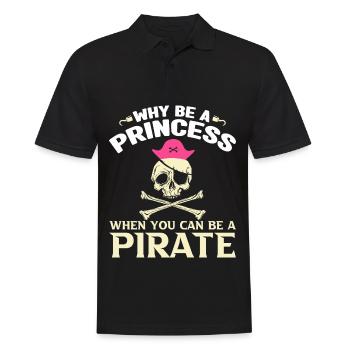 Pirate Kids Skull Party Pirates - Polo Homme - noir - Devant - Kai (181cm)