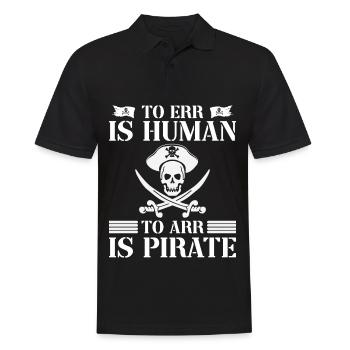 Pirate Kids Skull Party Pirates - Polo Homme - noir - Devant - Kai (181cm)