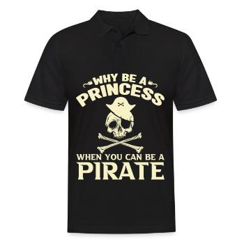 Pirate Kids Skull Party Pirates - Polo Homme - noir - Devant - Kai (181cm)