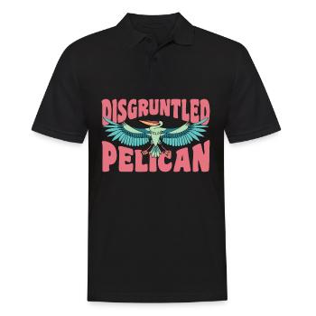 Pelican Pelicans Oiseaux Oiseaux Oiseaux - Polo Homme - noir - Devant - Kai (181cm)