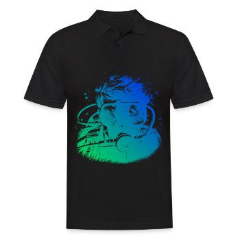 Plongeur Plongeur Plongeur Femme Plongeur Homme - Polo Homme - noir - Devant - Kai (181cm)