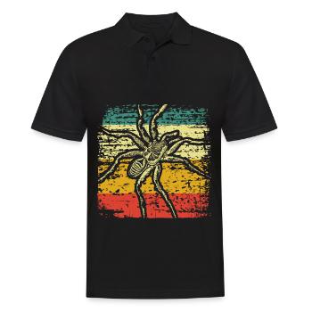 Araignées Animaux - Polo Homme - noir - Devant - Kai (181cm)