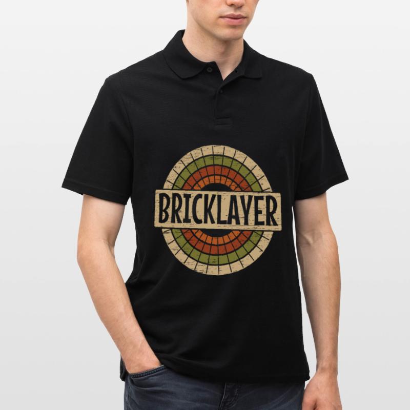 Construction work Bricklayer Profession Bricklayer Men's Polo Shirt