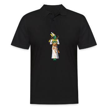 Dieu égyptien Osiris - Polo Homme - noir - Devant - Kai (181cm)