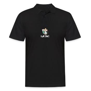 Labor Ratte Lustige Wissenschaft Lehrer Geschenk - Männer Poloshirt - Schwarz - Vorne - Kai (181cm)