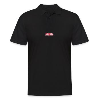 Papa cadeau BBQ Grill Grill - Polo Homme - noir - Devant - Kai (181cm)