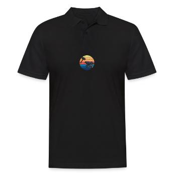 Schmied Vintage Goldschmied Amboss Schmiedekunst - Männer Poloshirt - Schwarz - Vorne - Kai (181cm)