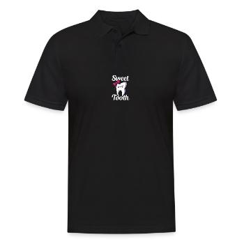 Zahnhygieniker Zahnarzt Zähne Mundhygiene - Männer Poloshirt - Schwarz - Vorne - Kai (181cm)