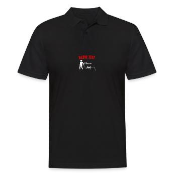 Keine Zeit Informatiker Programmierer Computer - Männer Poloshirt - Schwarz - Vorne - Kai (181cm)