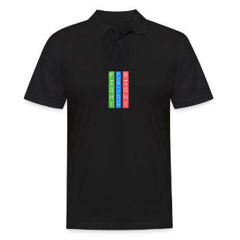 Battez-vous pour votre droit - Polo Homme - noir - Devant - Kai (181cm)