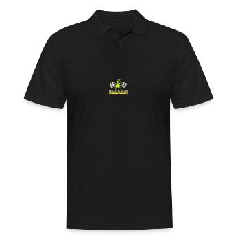 T-Rex Squat Weight Training Everyday Is Leg Day - Men's Polo Shirt - black - Front - Kai (181cm)