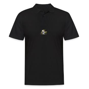 Cadeau de club de veste en cuir de licorne Chopper Rocker - Polo Homme - noir - Devant - Kai (181cm)