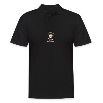 Freddie Purrcury Don't Stop Meow Funny Gift - Men's Polo Shirt - black - Front - Kai (181cm)